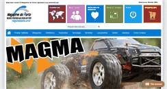 Desktop Screenshot of magazinedoporto.com.br