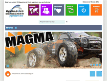 Tablet Screenshot of magazinedoporto.com.br